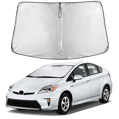 Windshield Sunshade Compatible for Toyota Prius Hatchback 2010