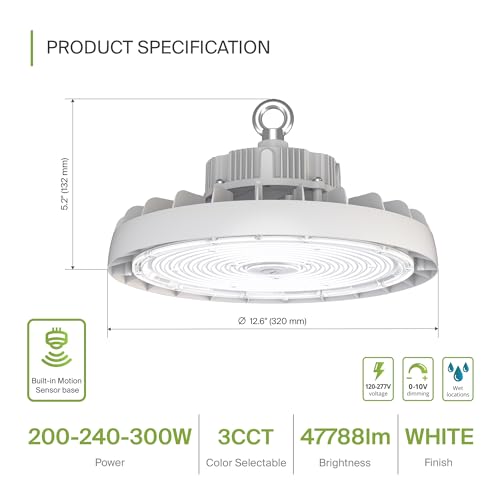 300W LED High Bay UFO Lighting