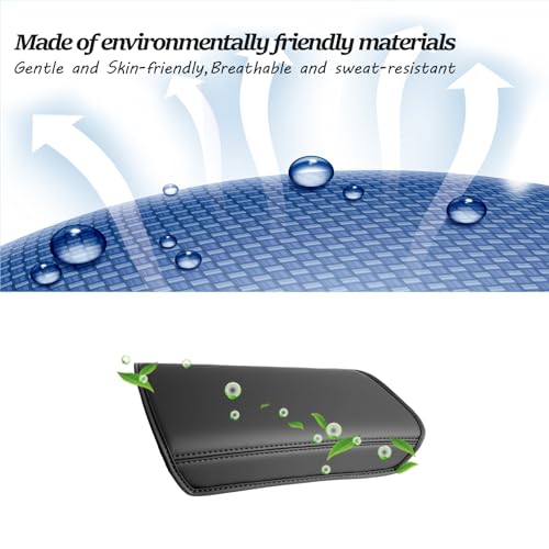 for 2025 2026 Tesla Model Y Armrest Cover for 2025 2026 Tesla Model Y Center Console Cover Tesla Model Y 2025 2026 Accessories Console Cushion 2025 2026 Model Y Seat Box Cover [Durable