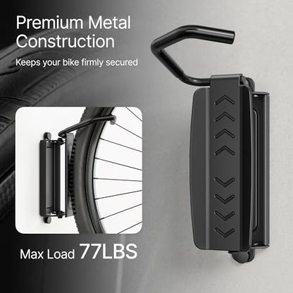 Bike Wall Mount for Garage (2 Count)