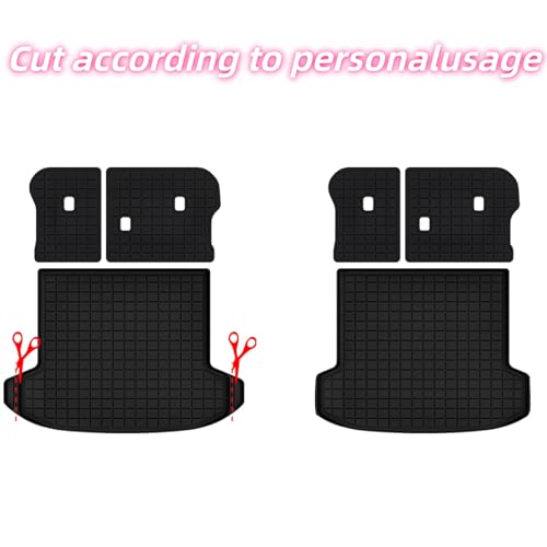 Cargo Mat with Backrest Protection for 2026 KIA Sportage（fit for Fuel&Hybrid）