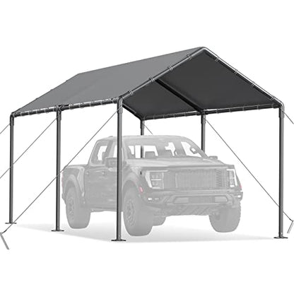 10x20ft Portable Car Tent Garage with UV Resistant Canopy