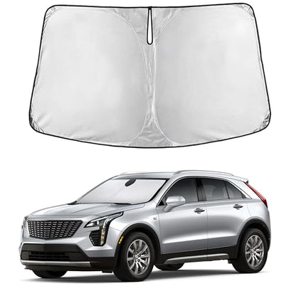 Windshield Sun Shade Compatible for Cadillac XT4 2019