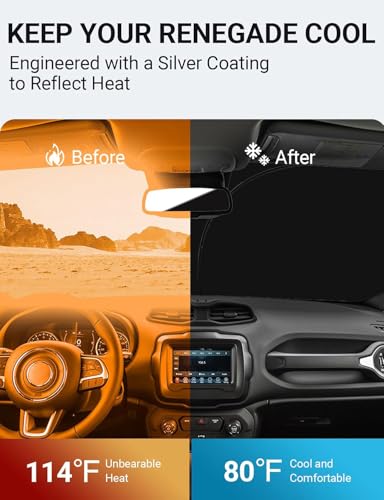 Custom Fit Car Windshield Sun Shade for 2015