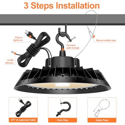 8Pack LED High Bay Lights
