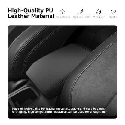 2025 2026 WRX Center Console Cover Compatible with 2022 2023 2024 2025 2026 Subaru WRX Accessories 2025 2026 WRX Armrest Cover [Standard Six
