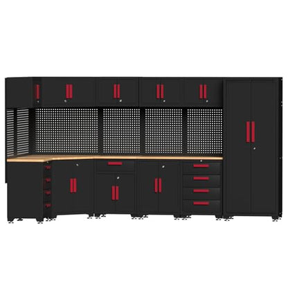18 Piece Corner Garage Storage Cabinet System (18 Count)