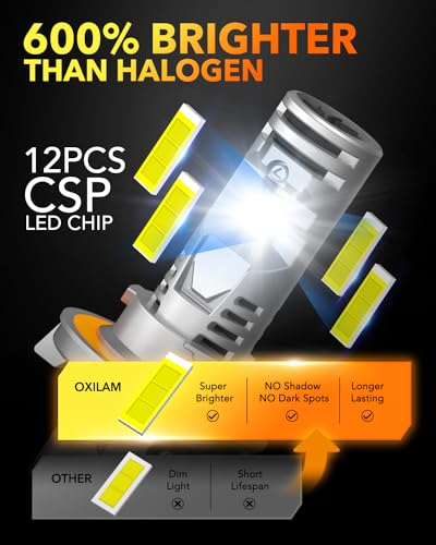 H13 Bulbs 600% High Brightness (2 Count)