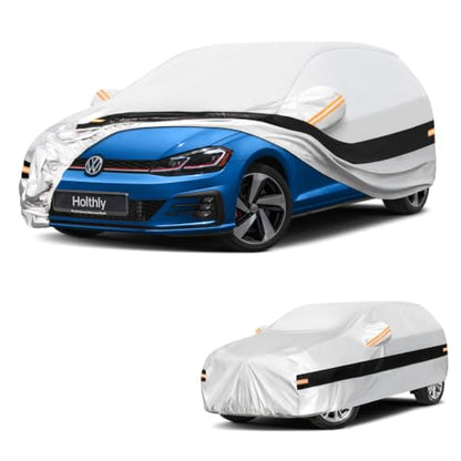 10 Layers Hatchback Car Cover Custom Fit for Volkswagen Golf