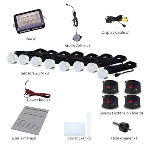 Parking Sensor Kit LCD (4 Count)