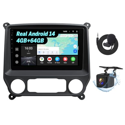Android 14 Car Stereo for Chevy Silverado GMC Sierra 2014