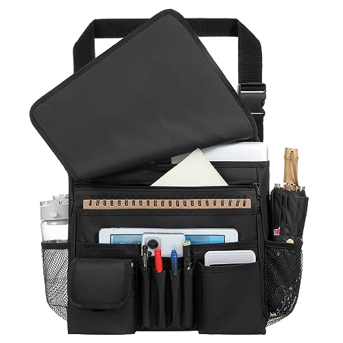 Car Front Seat Organizer for Paperwork File Laptop Mobile Office
