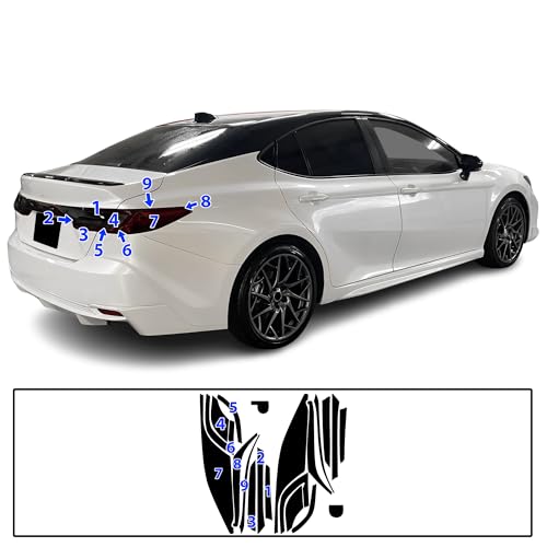 Rear Taillight Tail Light Tint Kit PPF Compatible with Toyota Camry 2025