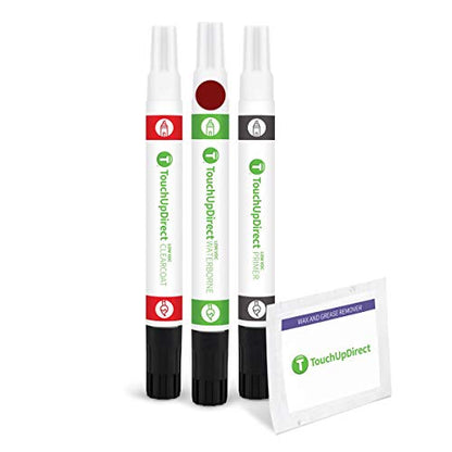 3R3 Barcelona Red Pearl Compatible with Toyota Exact Match Touch Up Paint Combo
