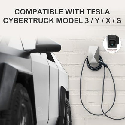 Aluminum Charging Cable Holder Wall Mount for Tesla Charger