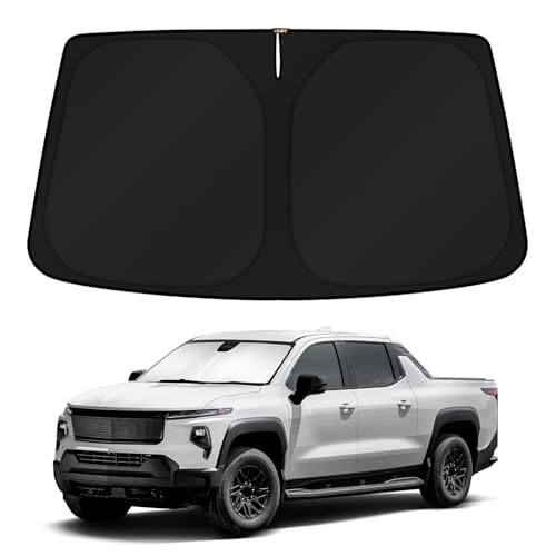 Windshield Sun Shade for 2024 2025 2026 Chevrolet Chevy Silverado EV