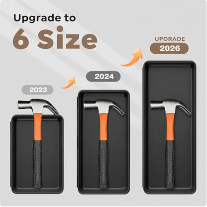 70】【6 Size】Tool Box Organizer Tray Divider Set (70 Count)