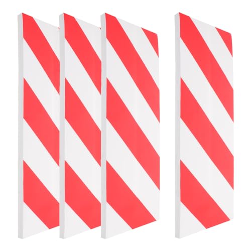 4Pcs Foam Bumper Guard Garage Wall Protector Corner Strip for Car Door Edge Protection and Pole Padding