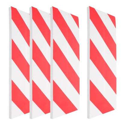 4Pcs Foam Bumper Guard Garage Wall Protector Corner Strip for Car Door Edge Protection and Pole Padding