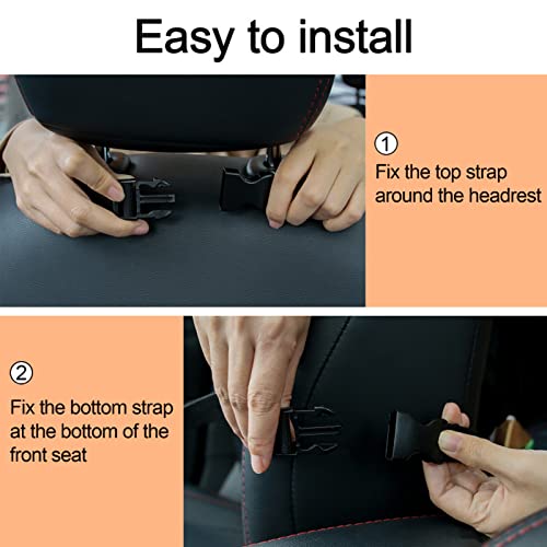 Universal Tactical Seat Back Organizer Vehicle Molle Panel Organizer Storage Bag with 5 Detachable Molle Pouch for All Vehicel Such as Jeep