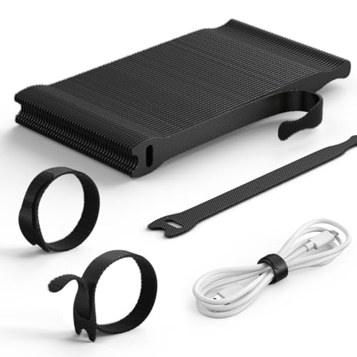 60PCS Reusable Cable Ties (60 Count)