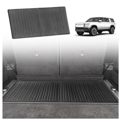 for Rivian R1S All Weather Trunk Mat Protection Accessories