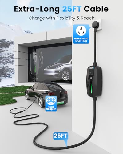 NEMA 10 30 Tesla Level 2 Charger