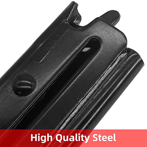 6 PCS E Track J Hooks Heavy Duty Steel Hanger (6 Count)
