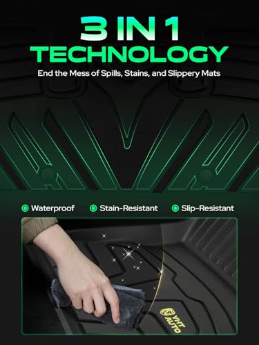 Automotive Floor Mats for Tesla Model Y 2020 (6 Count)