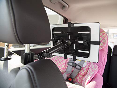 Carbon Fiber Car Headrest Tablet Holder