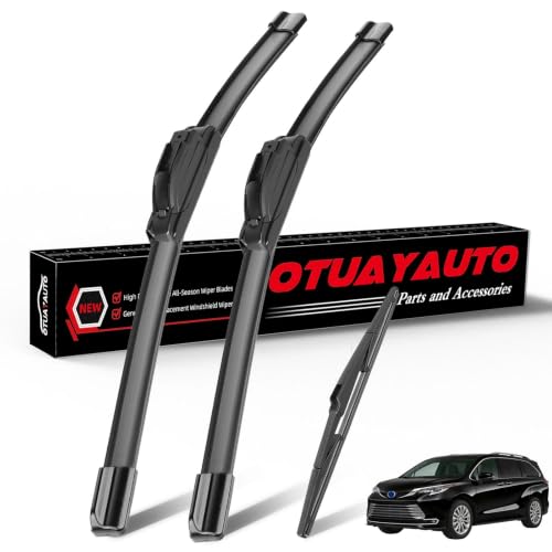 Windshield Wiper Blades Replacement for Toyota Sienna 2011