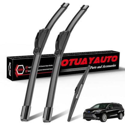 Windshield Wiper Blades Replacement for Toyota Sienna 2011