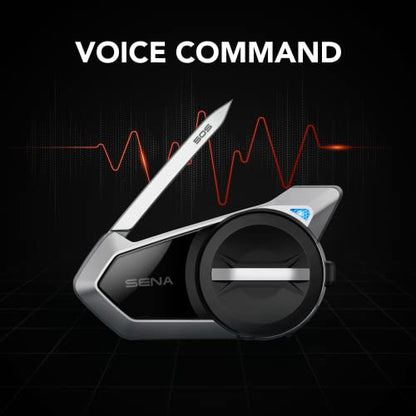 50S Motorcycle Jog Dial Communication Bluetooth Headset w