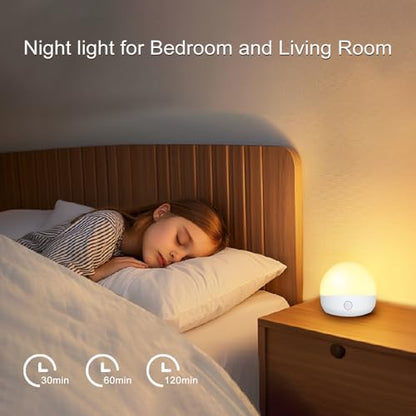 E26 2500mAh Rechargeable Light Bulbs with Remote for Lamp Sconces