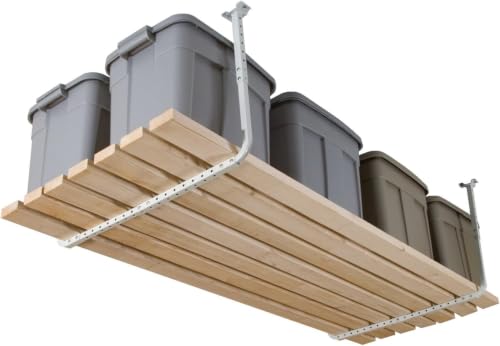 33 in. x 34 in. Adjustable Garage Ceiling Mount Storage Rack Kit