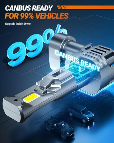 9005 H11 LED Bulbs Combo (4 Count)