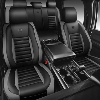Nappa Leather Car Seat Covers Full Set