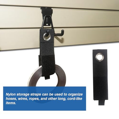 20 PCS Slatwall Accessories Kit for Garage Rooms Shops Storage Organizing Display