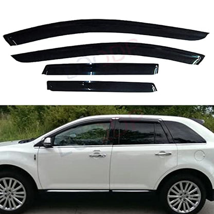 4pcs Window Visors Rain Guards for 2007 (4 Count)