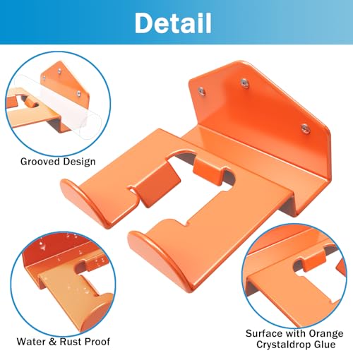 Weedeater Hanger Wall Mount Garage Organizer Trimmer Rack for Garage Wall (2 Count)