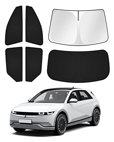 Windshield Sun Shade for Hyundai Ioniq 5 2022 (6 Count)