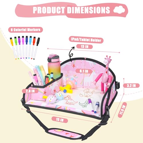 Kids Travel Tray for Car Airplane