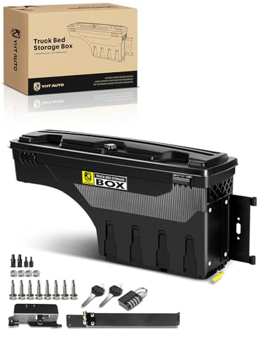 Passenger Side Truck Bed Storage Tool Box for Dodge Ram