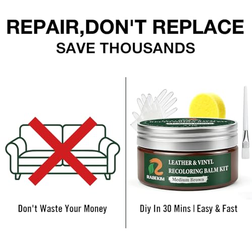 Medium Brown Leather Repair Kit