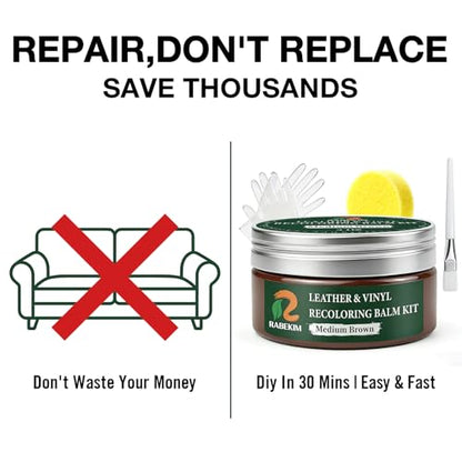 Medium Brown Leather Repair Kit