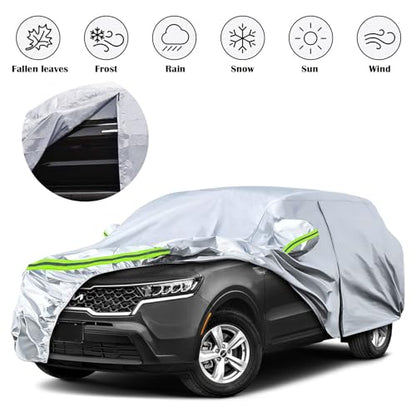 6 Layers Silver Waterproof Car Covers Replace for 2009