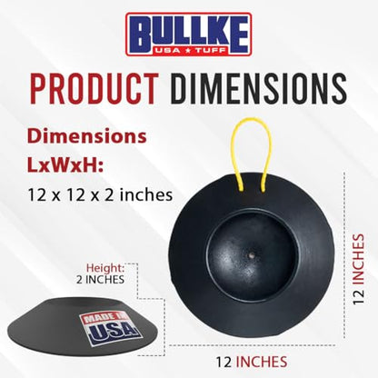 USA Made Improved Unbreakable Wheel Dock with Rope Handle