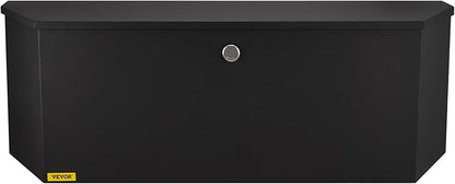 VEVOR Trailer Tongue Box, Heavy Duty Trailer Tongue Tool Box Storage Organizer with Lock & Keys, Utility Tool Chest for Pickup Truck Bed, RV, SUV, Off-Road Vehicle, Steel, 36" x 12" x 12"