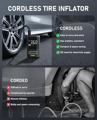 Tire Inflator Portable Air Compressor