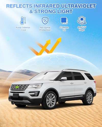 Sunshades for Ford Explorer 2011 (8 Count)